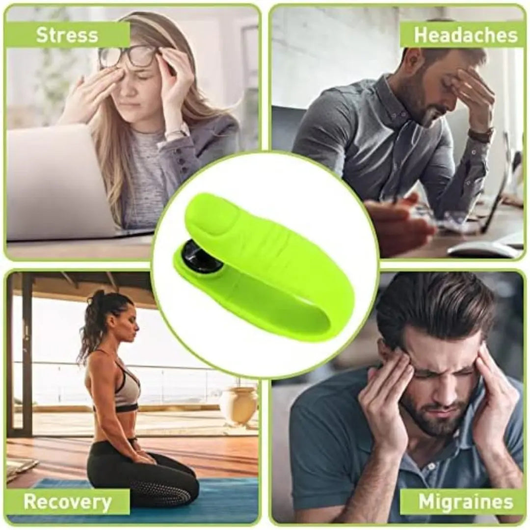 Acupressure Hand Pressure Point Clip Acupoint Massager To Relieve Stress Meridian Massage