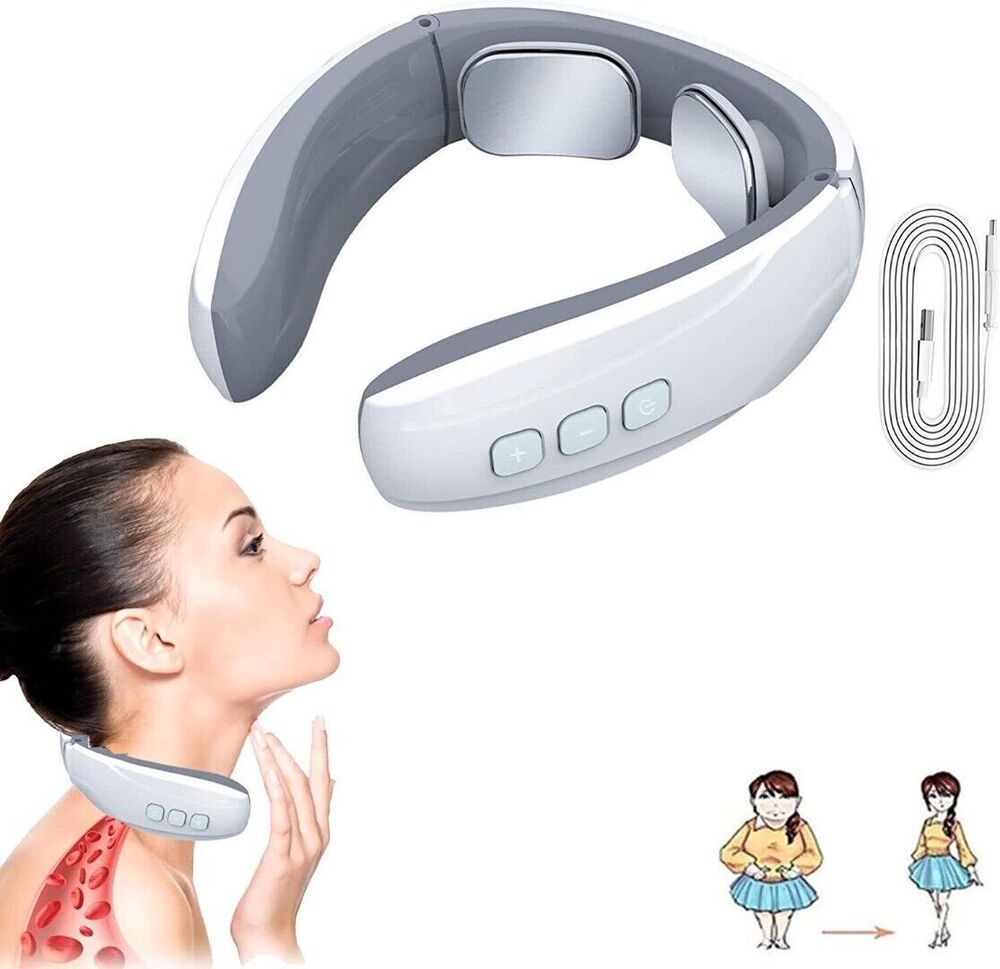 EMS Neck Electric Massage Device Body Shoulder Pain Relief
