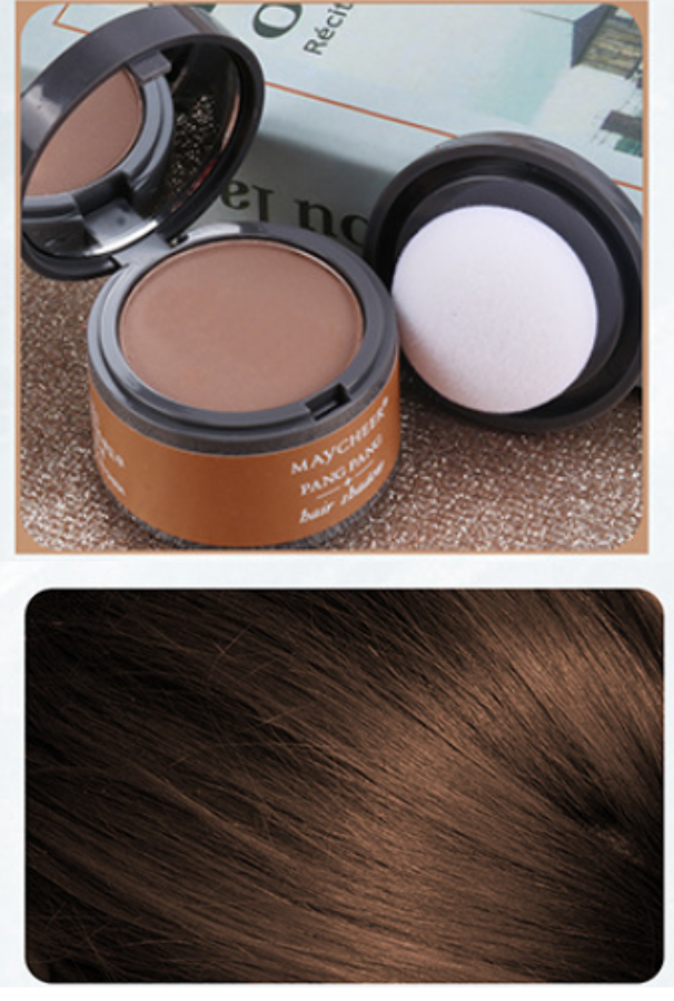 Hairline Powder Conceals Hair Loss and Instantly Fills In Bald Spots
