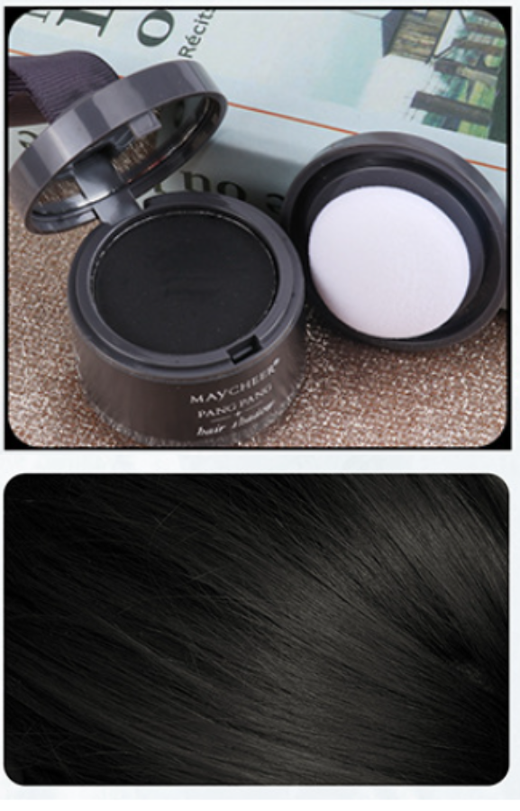 Hairline Powder Conceals Hair Loss and Instantly Fills In Bald Spots