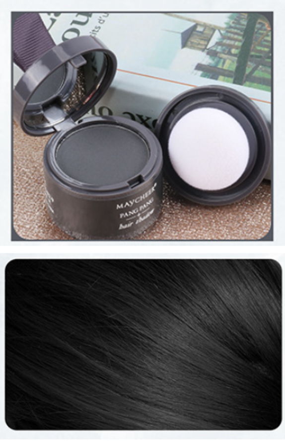 Hairline Powder Conceals Hair Loss and Instantly Fills In Bald Spots