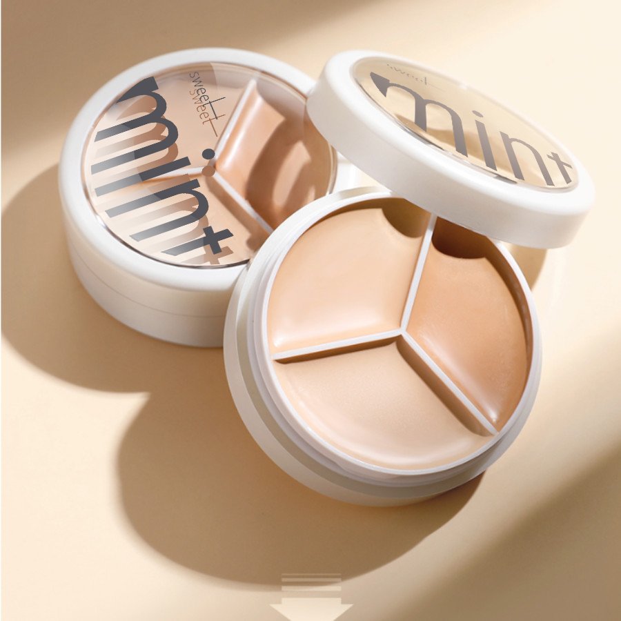 MINT Natural Powder Pro Concealer Palette New