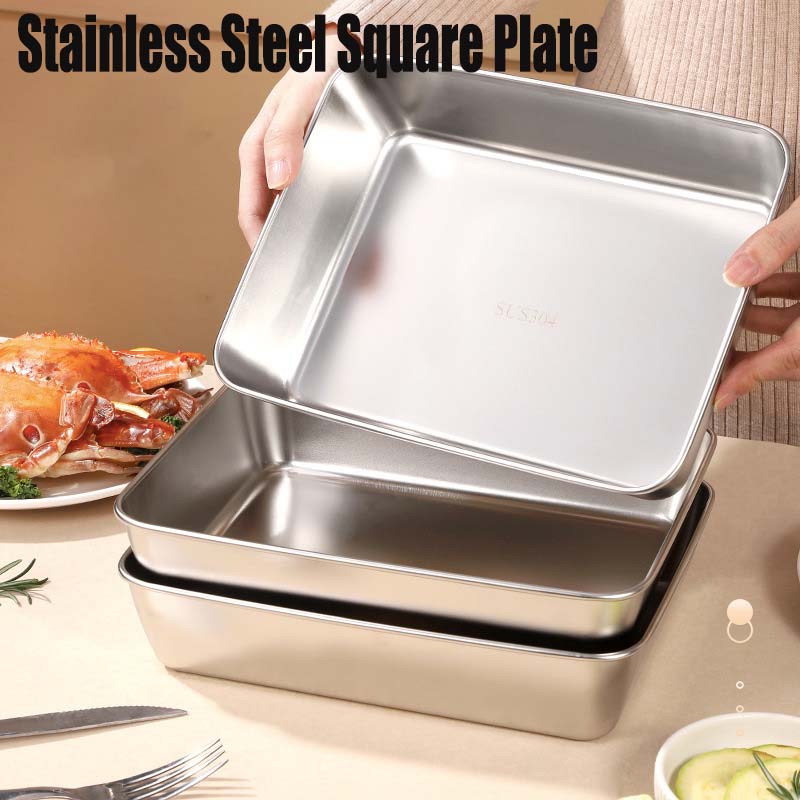 Stainless Steel Japanese Style Tray