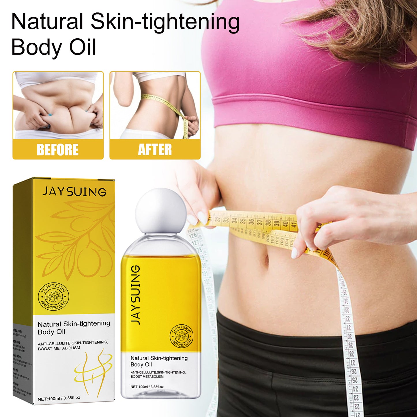 Japanese massage essence to shape the body, gain muscle and lose fat quickly