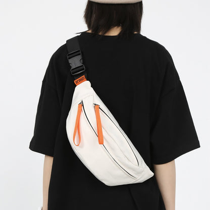 Basic crossbody bag unisex l Easy to coordinate, young and dynamic