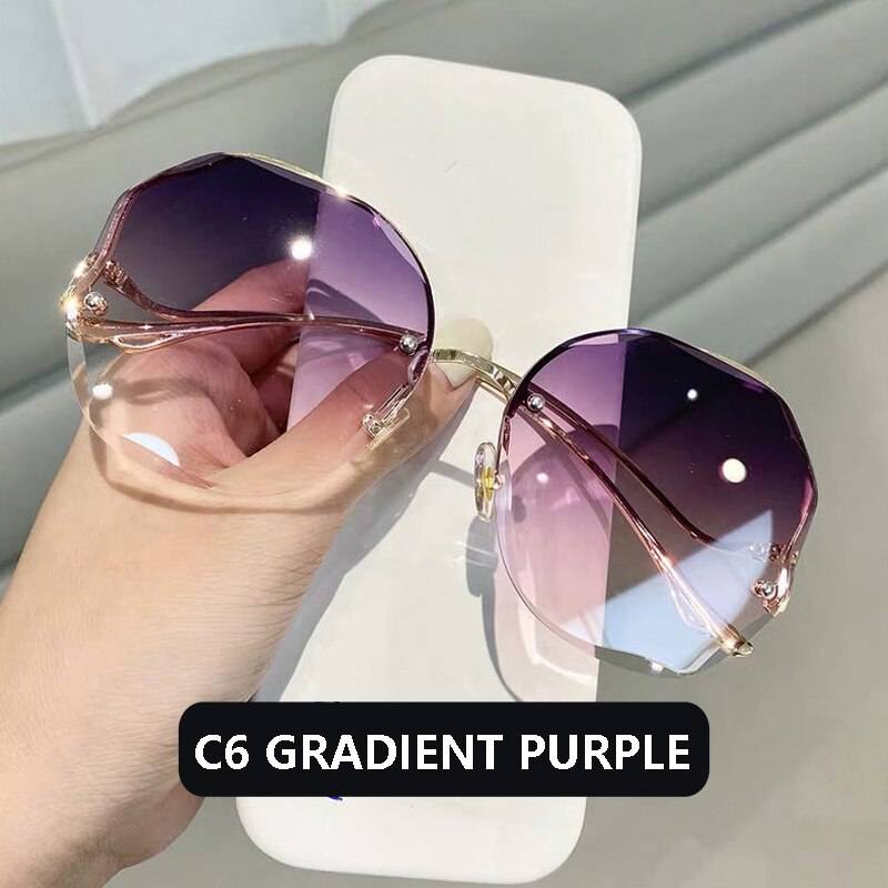 Stylish Rim Less Mirror Sunglasses For Women-Unique and Classy – UNIQUE &  CLASSY