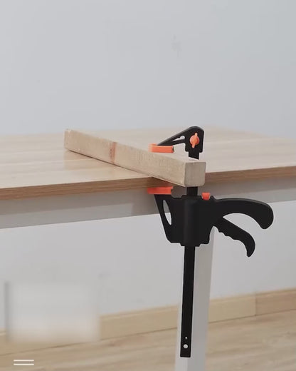 F-shaped wooden clamp l Every carpenter should have