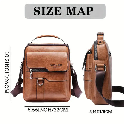 High quality leather crossbody bag for men l Luxury, class, nobility