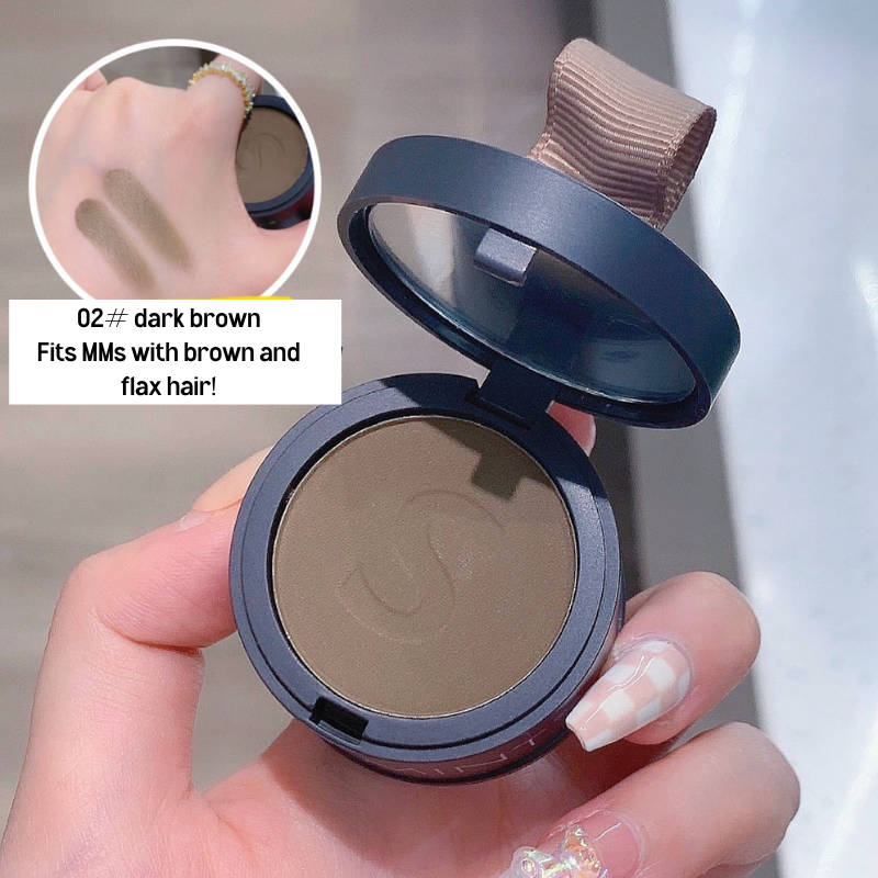 Hairline Powder Conceals Hair Loss and Instantly Fills In Bald Spots